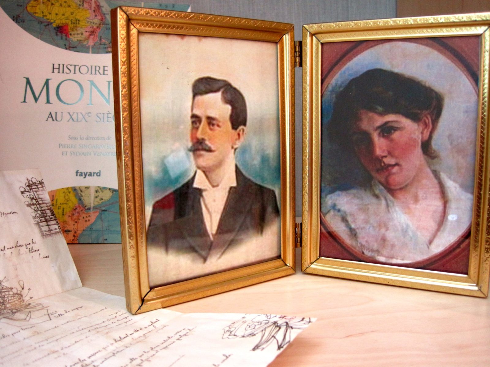Alcide Lachance et Charlotte Sémafore