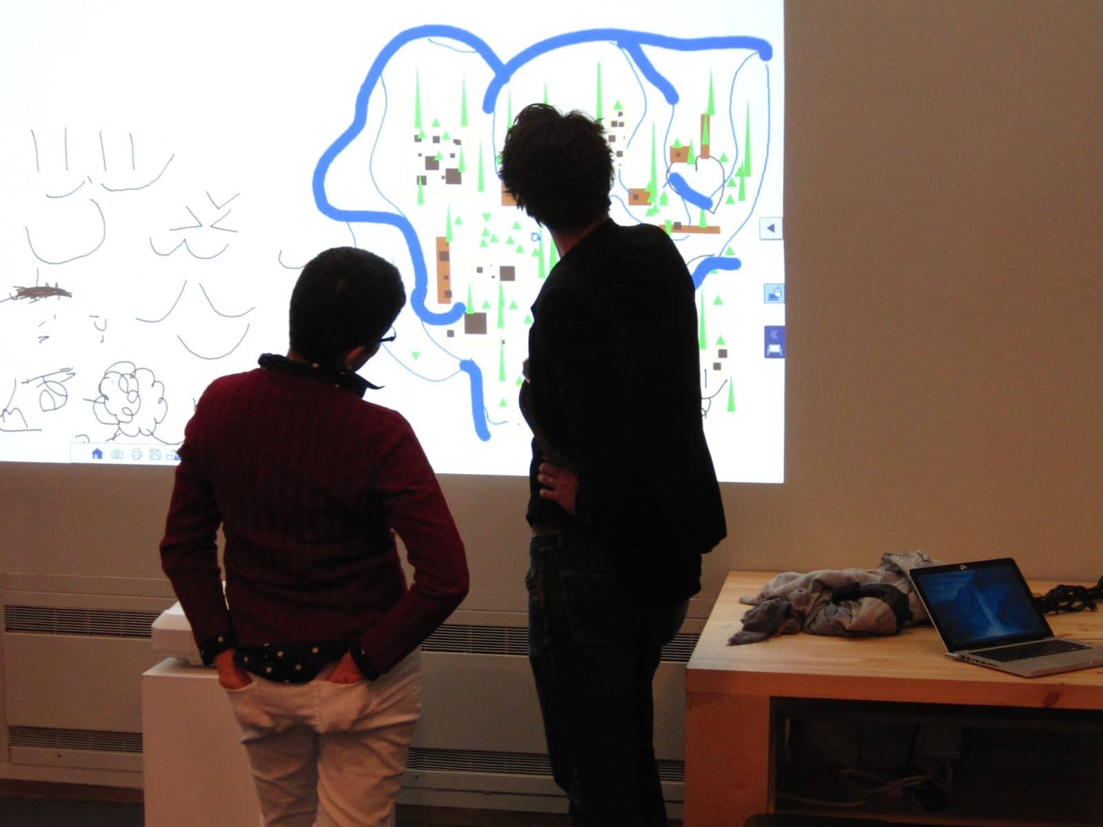 MLab Creaform, Les Explorateurs, Rhizome Littérature vivante, Arkham sur Loire, dessin TBI