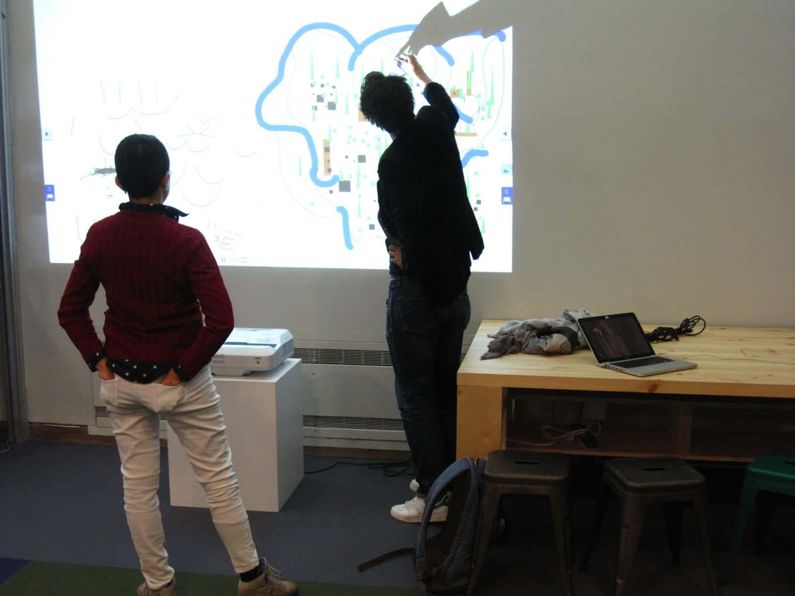 MLab Creaform, Les Explorateurs, Rhizome Littérature vivante, Arkham sur Loire, dessin TBI