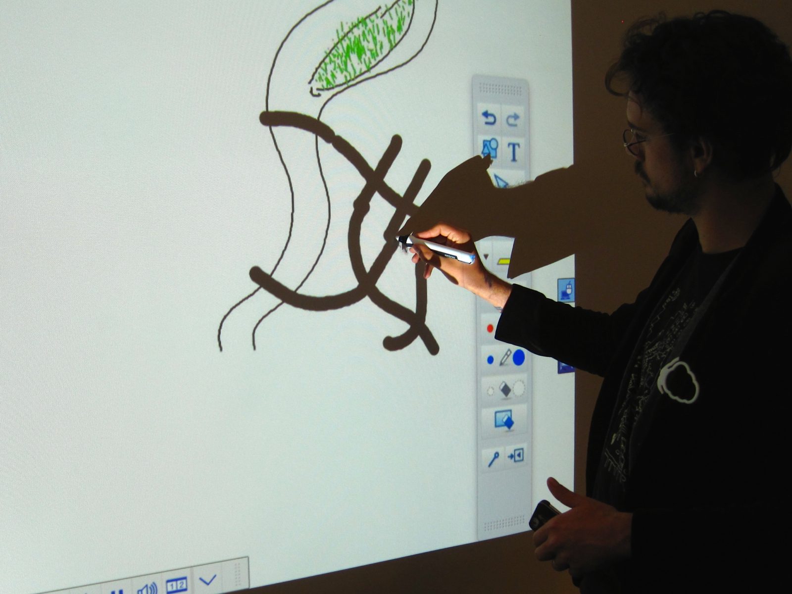 MLab Creaform, Les Explorateurs, Rhizome Littérature vivante, Arkham sur Loire, dessin TBI