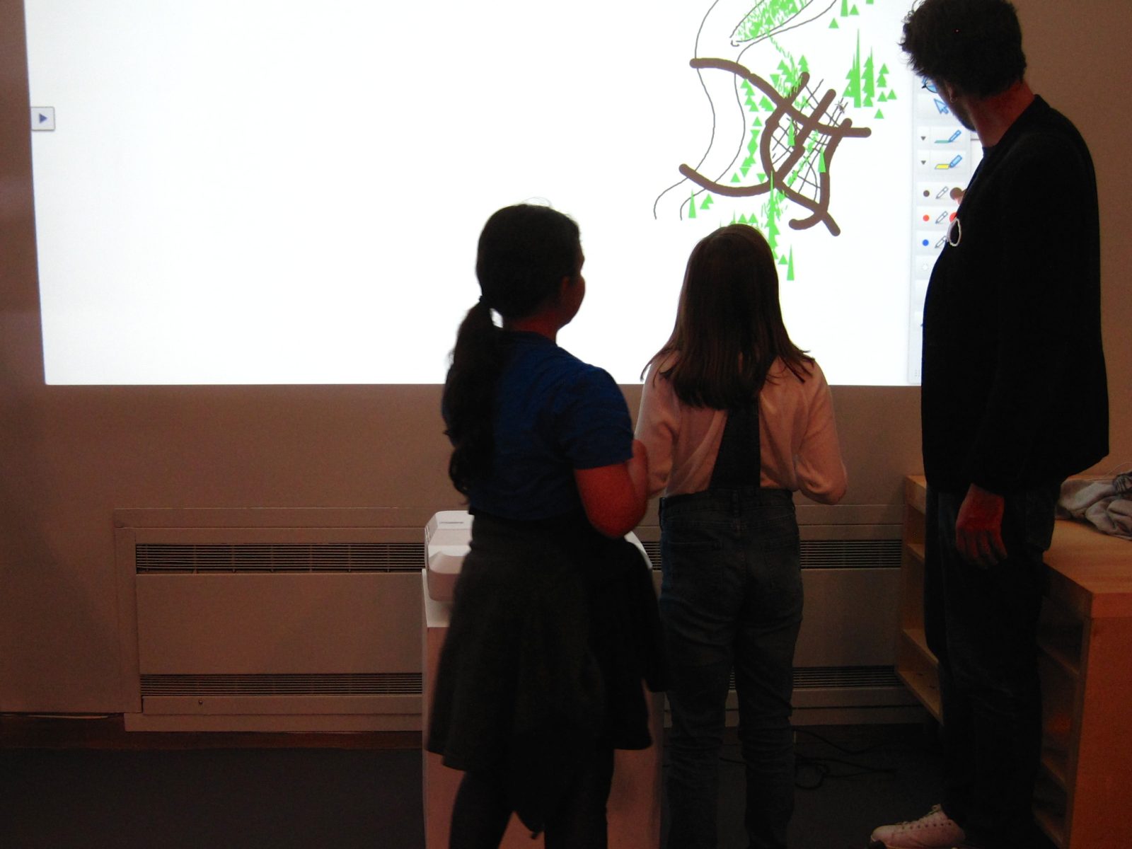 MLab Creaform, Les Explorateurs, Rhizome Littérature vivante, Arkham sur Loire, dessin TBI