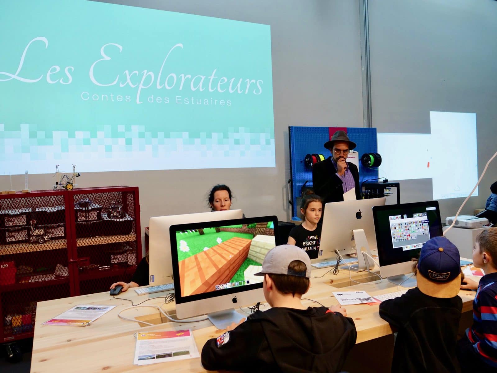 MLab Creaform, Les Explorateurs, Rhizome Littérature vivante, Arkham sur Loire